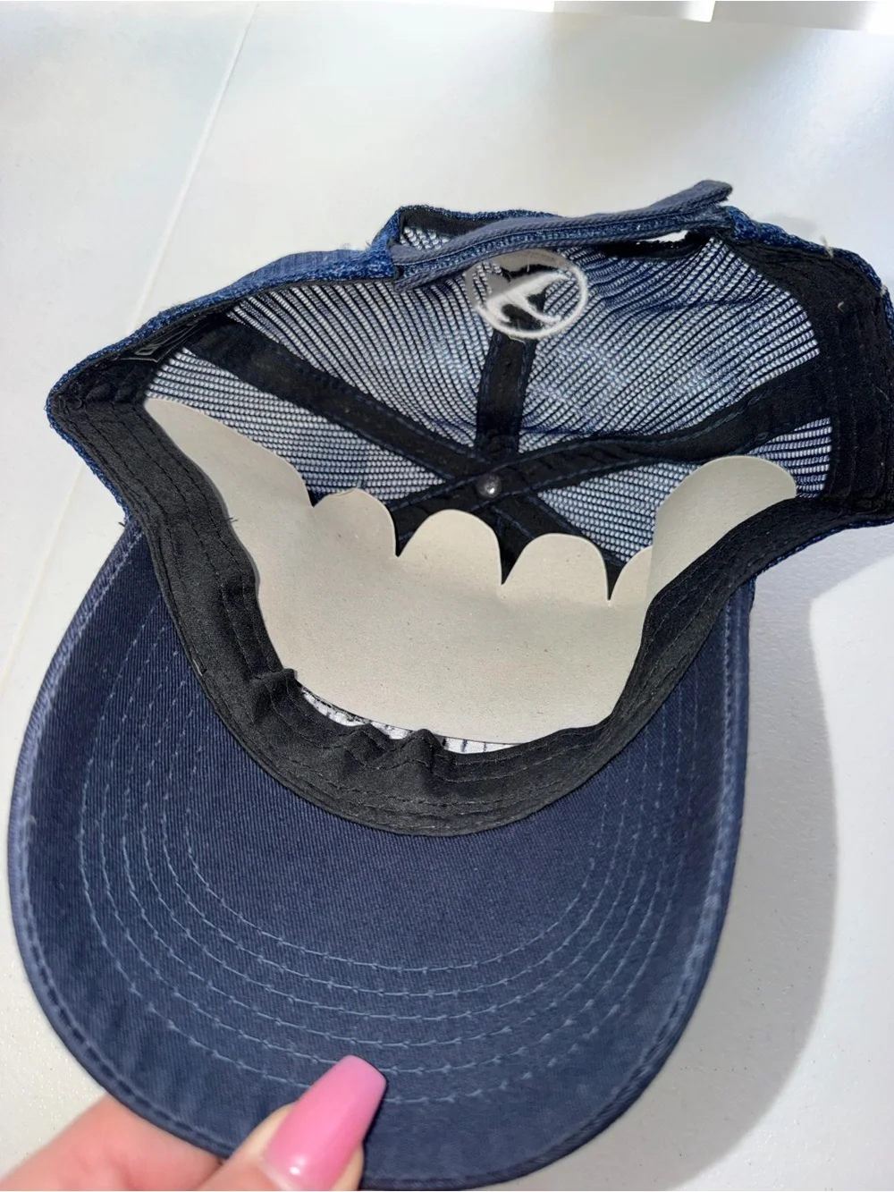 Gander Mtn Navy Mesh-Back Trucker Hat